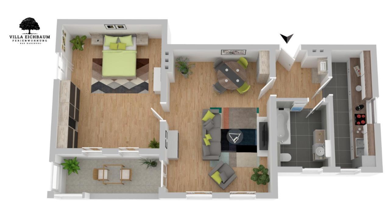 Ferienwohnung: Villa Eichbaum 巴特哈尔茨堡 外观 照片